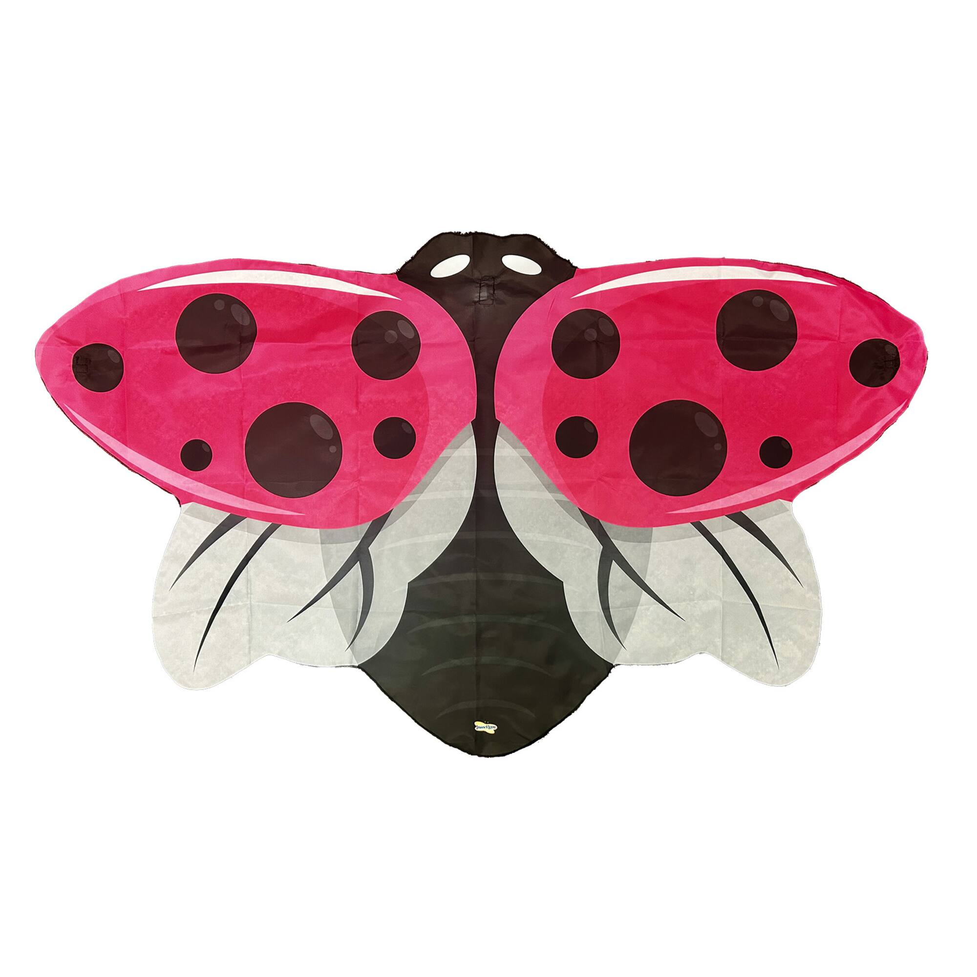Insect Lore 44" Pink Ladybug Dress-Up Wings
